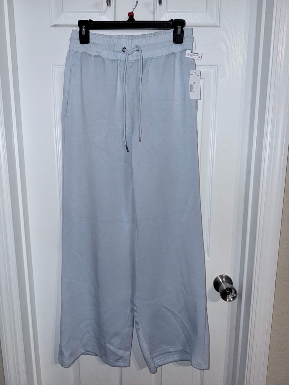 Jason Wu’s Women’s Wide-Leg Drawstring Sweatpants - Light Blue